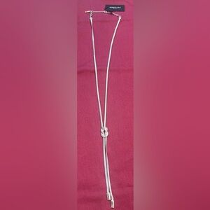 Kenneth Cole silver necklace NWT